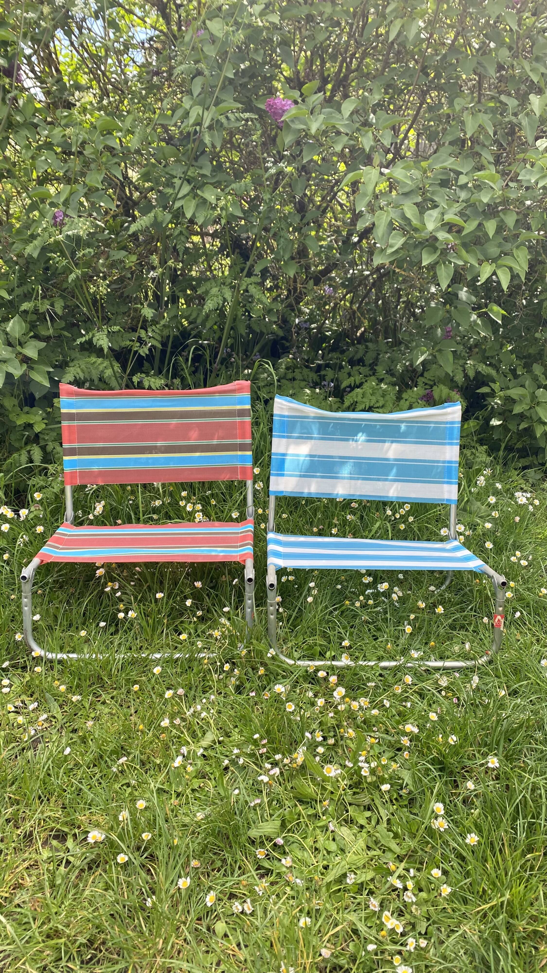 70s beach chairs