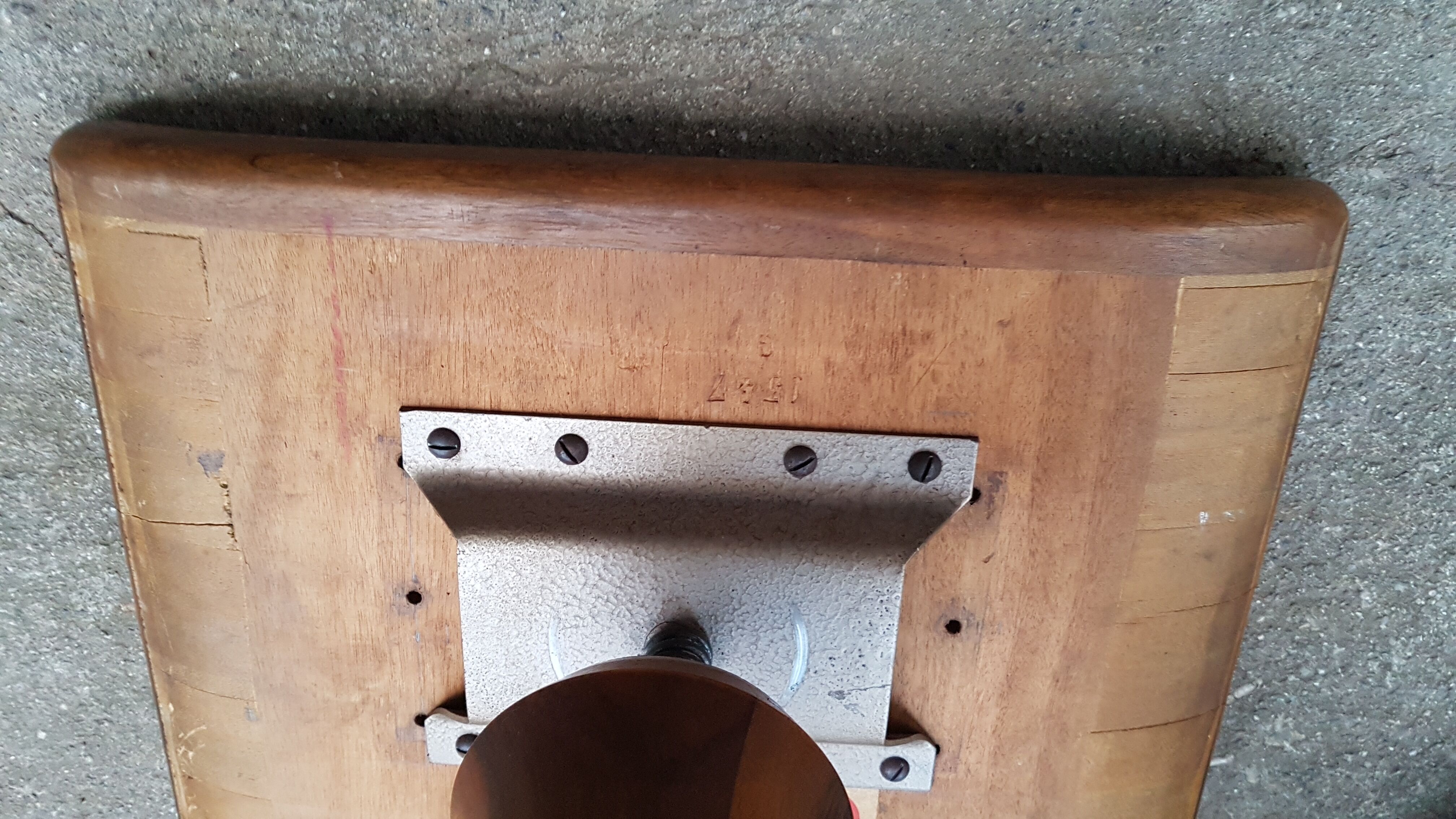 Piano stool to screw the 1950s Girsberger Switzerland