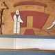Vintage solid wood noah's ark shelf