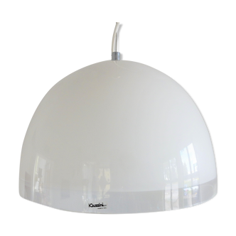 White Baobab pendant lamp by iGuzzini, Italy 1970's