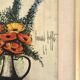 Tableau nature morte Les pavots de Bernard Buffet