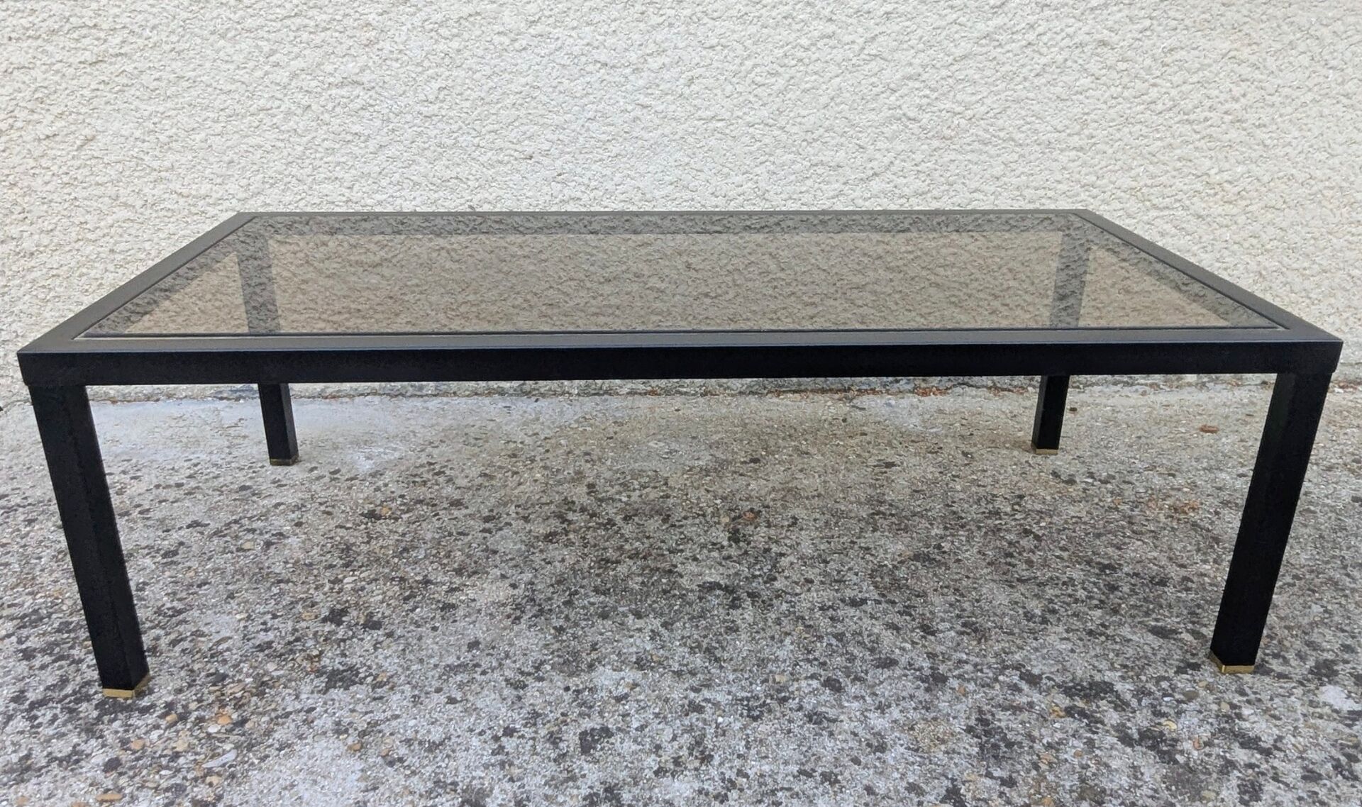 Vintage 70s 80s Hollywood Regency Coffee Table
