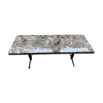 Table basse de salon en marbre