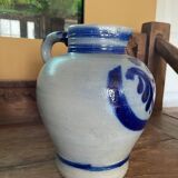 Cruche en grès bleu d’Alsace