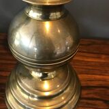 Pair of brass candlesticks