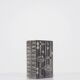 Vase brutaliste en acier inoxydable par Olav Joa pour Polaris, 1972