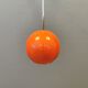 Orange ball lamp, Danish design and estimated from the 80