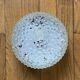 Antique glass wall sconce, round ceiling light, 20 cm