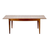 Midcentury Extending Table In Afromosia By A. Younger.