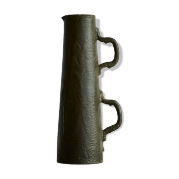 Italian jug in studio pottery from the mid-century, 1960s.