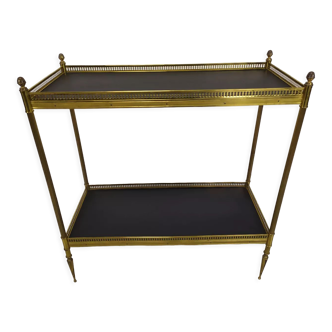 Brass console table