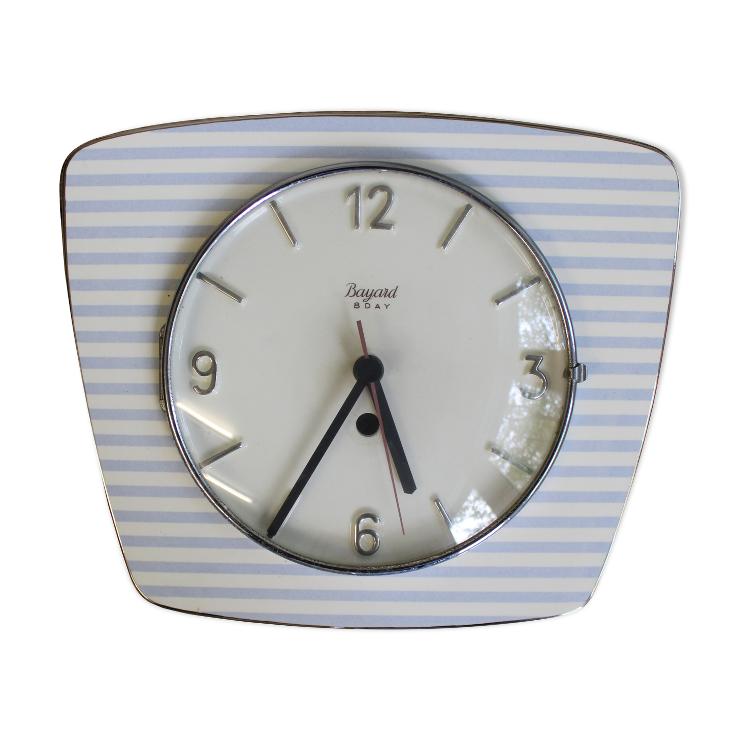 Vintage ceramic wall clock Marinière