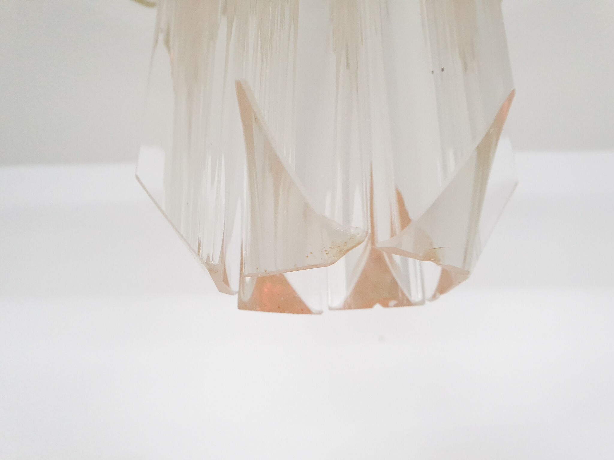 Small chandelier attrb to Bakalowits and Sohne, Austria 1980's