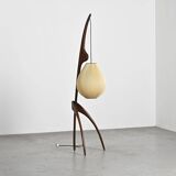 Lampadaire "Mante religieuse", Rispal France vers 1950