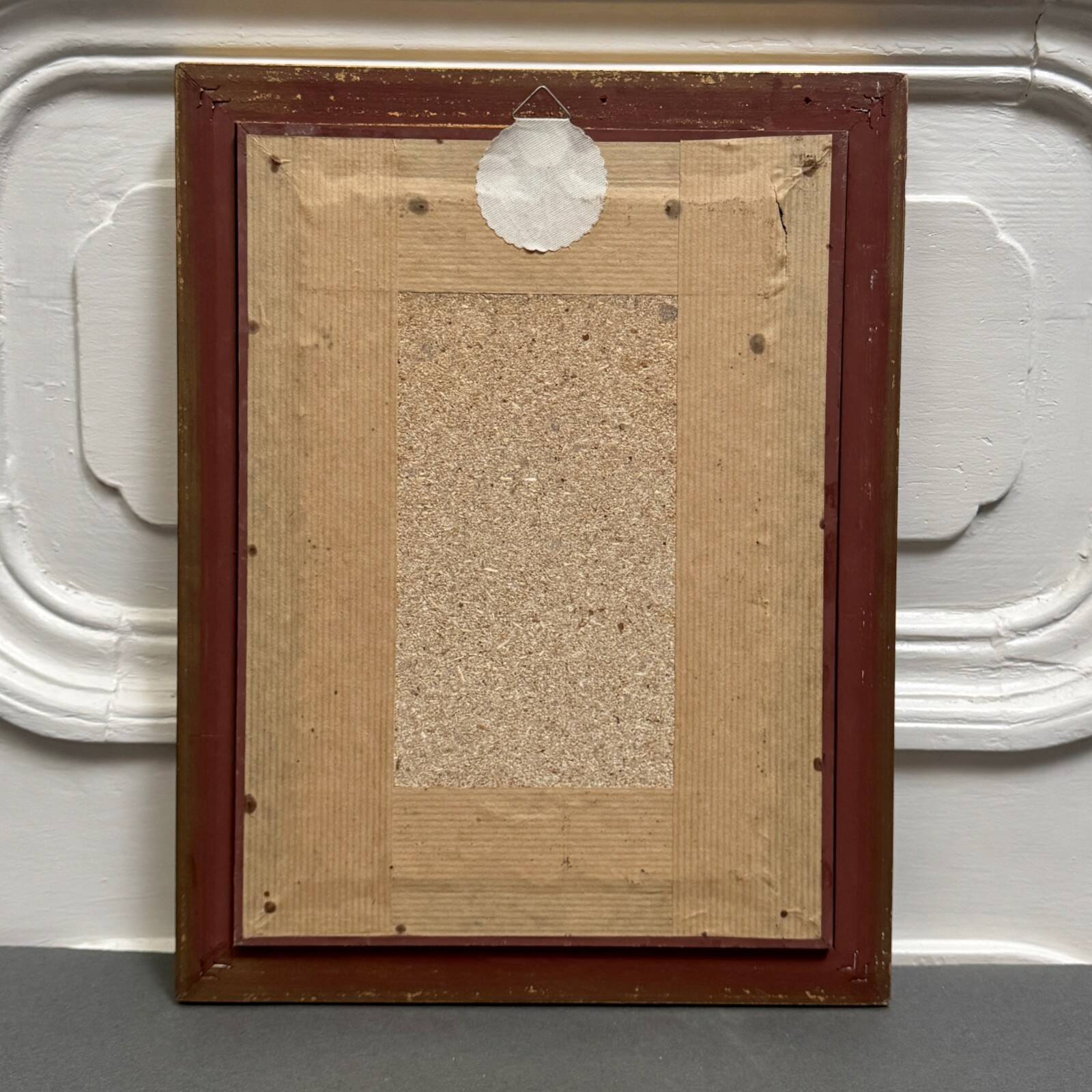 Oil on canvas still life with flowers by M. Brochard 20th century