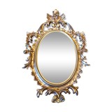 Old resin mirror