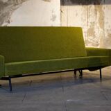 Set de salon canapé - 2 fauteuils design 1960 par Paul Geoffroy Troika Airborne