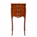 Pair of bedside tables, France, early 20th century.