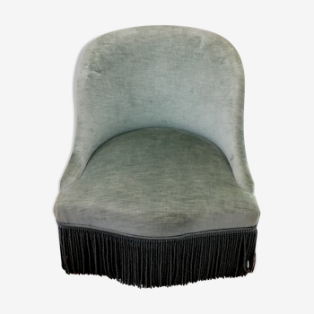 Fauteuil crapeau vintage