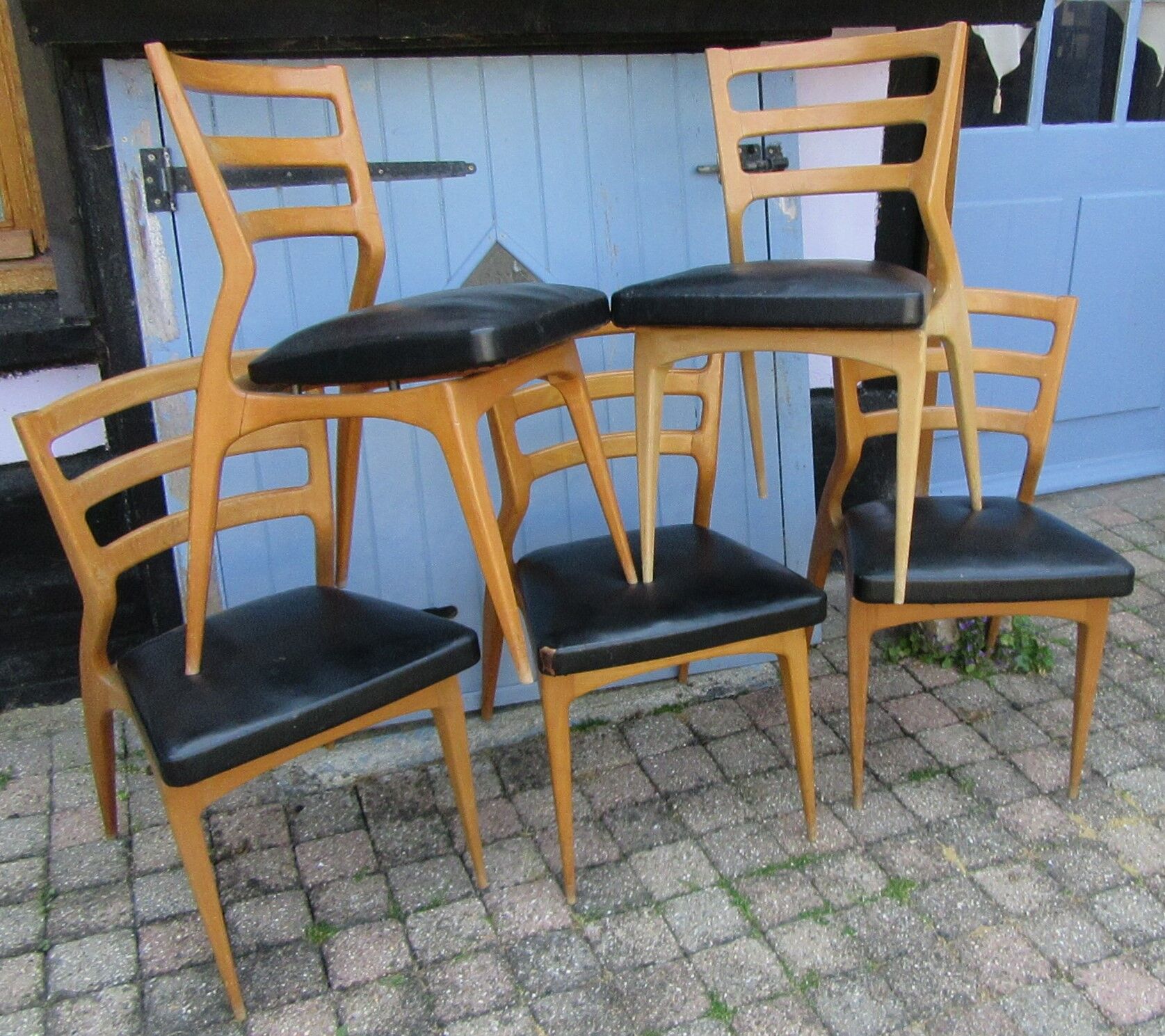 Vintage Scandinavian style chairs