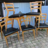 Vintage Scandinavian style chairs