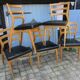 Chaises de style scandinave vintage
