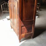 Massive walnut buffet from the late 18th century Transition Era