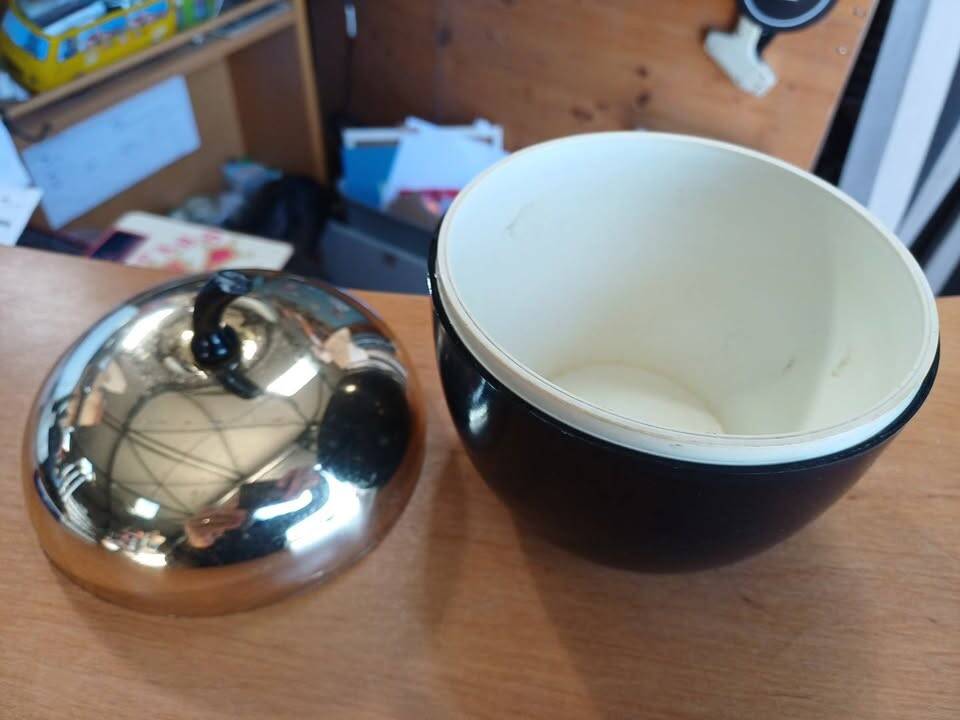 Vintage Apple Ice Bucket - Freddotherm (Space Age Design)