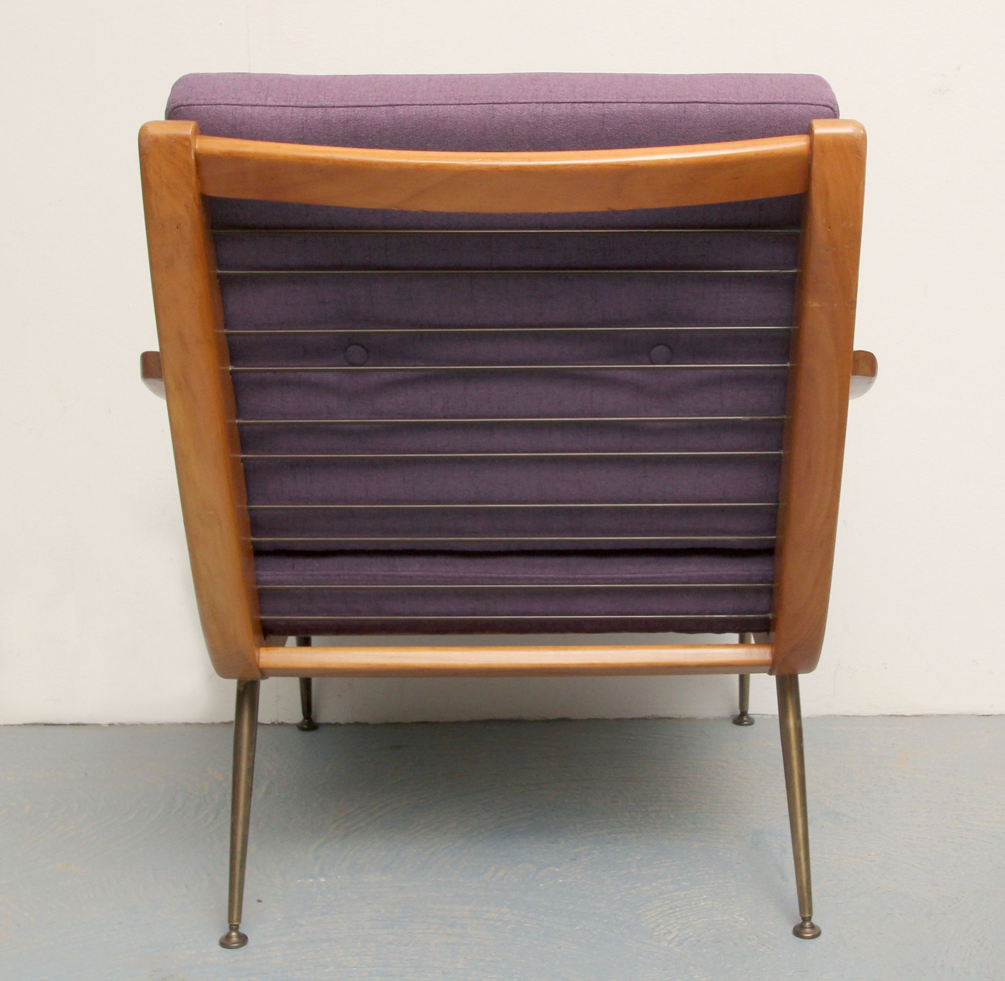 Fauteuil violet 1950