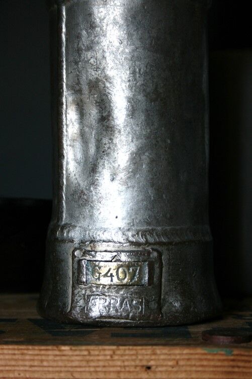 Lampe de mineur en métal