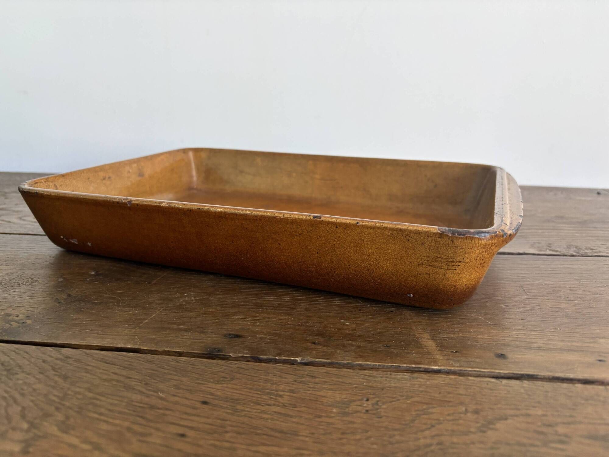 Plat rectangulaire Émile Henry vintage