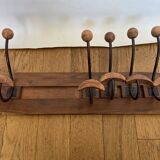 Door sliding wall coats 5 racks