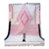 Handwoven Moroccan rug pink - colourful pattern - wool - 305 x 205 cm