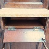 Art Deco Coat Rack in Walnut Burl