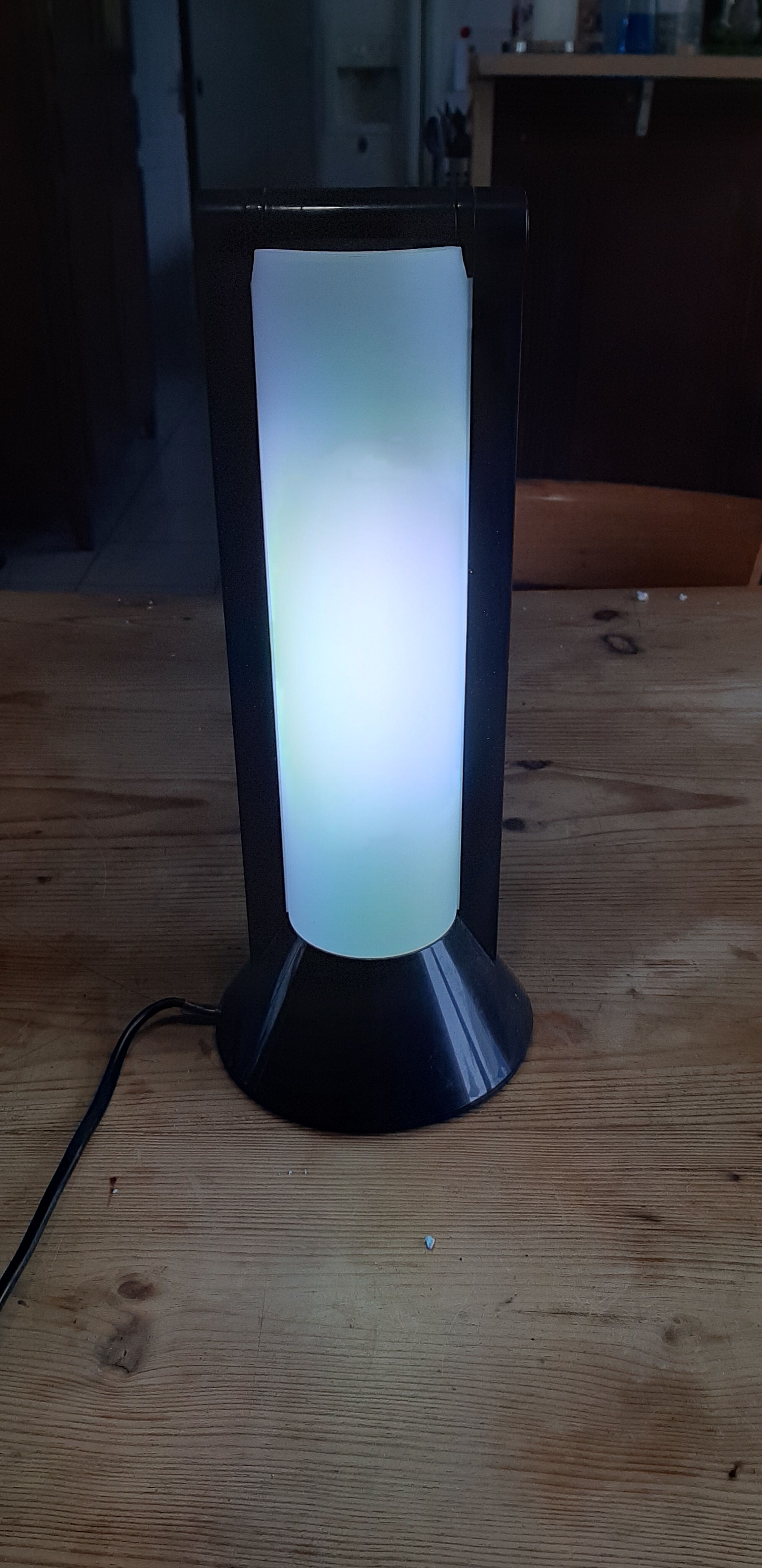 Vintage lamp black and white