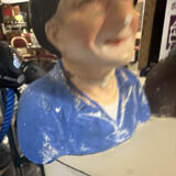 Couple bust in plaster