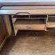 American desk in solid oak, 20th century