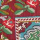 Red Floral Kilim Rug, Moldovian Handmade Wool Flatweave 287x207cm