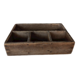Old wooden tool box