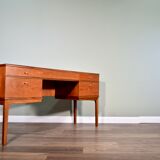 Midcentury Alfred Cox for Heals Desk / Dresser in Teak. Delivery. Modern / Danish Style.