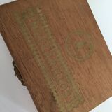 Lot of 4 vintage wood boxes