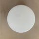 Plafonnier opaline D28cm
