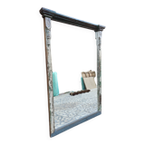 Burmese teak mirror