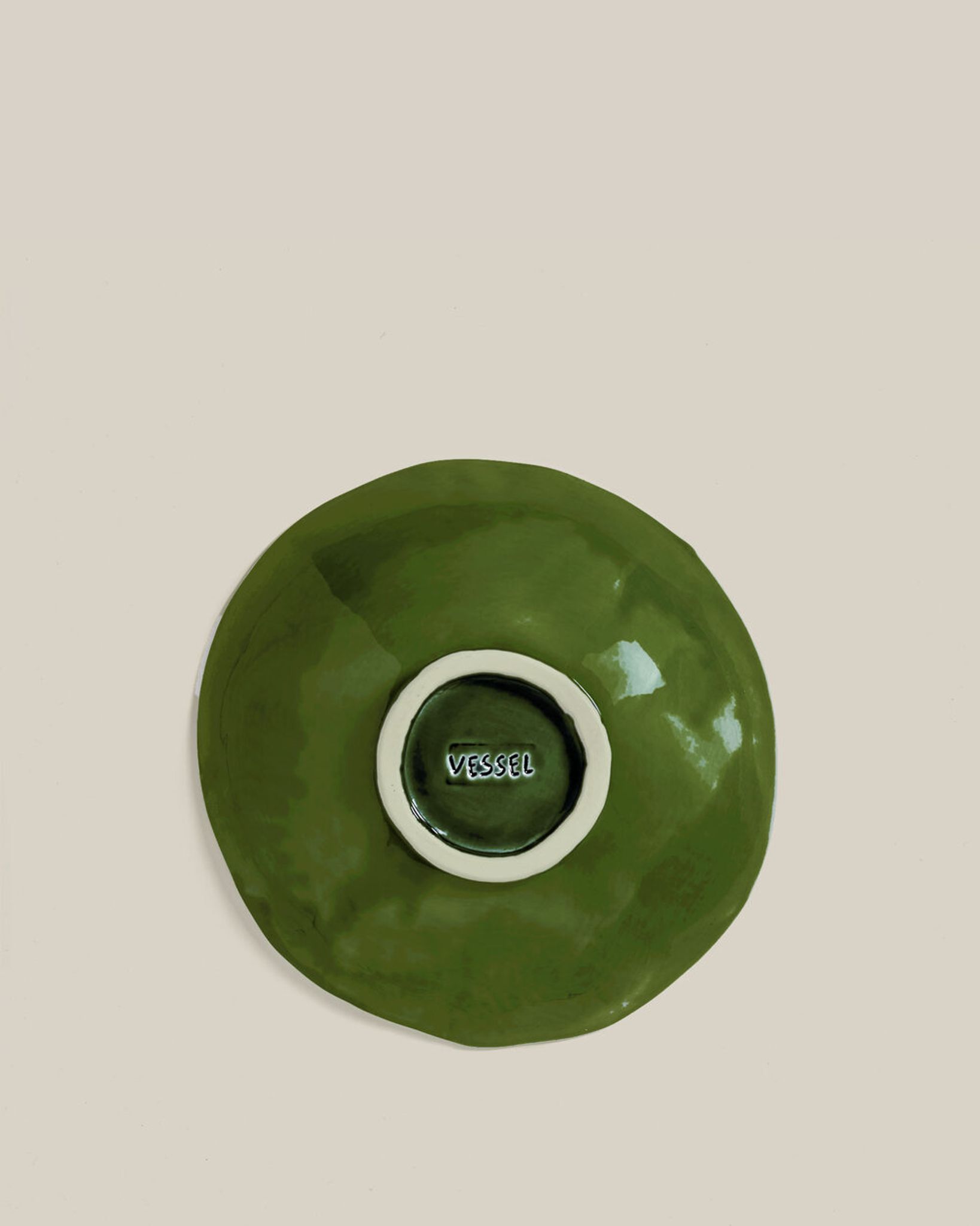 Malt olive L - Salad bowl