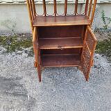 Vintage library shelf