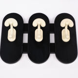 Portemanteau mural, années 1970, Italie