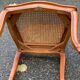 Set of 6 Louis XV style caned chairs in solid wood