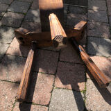 Brutalist chairs and stool