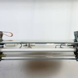 Industrial East German Fluorescent Tube Light From Leuchtenbau Wittenberg, 1980s