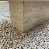 Low table in travertine